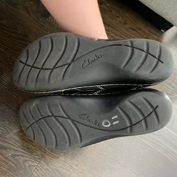 Clarks Bendables Ashland Alpine Slip On Loafers in Black Size 8.5 - Picture 7 of 9